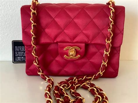 chanel classic red flap|chanel classic flap bag price.